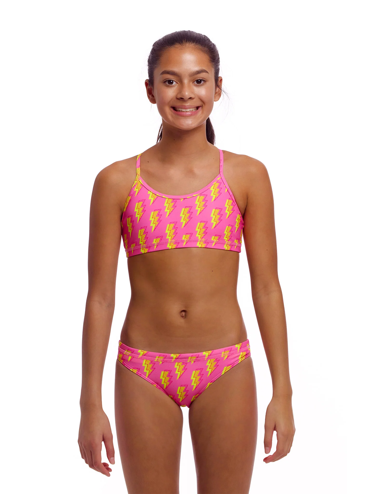 Maillot de bain deux-pièces Raceback pour filles - Stunner – Image 2