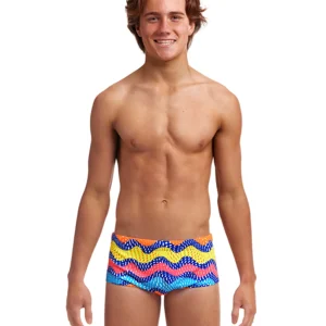 Brief de natation Sidewinder Trunk pour garçons - Rocky Wave