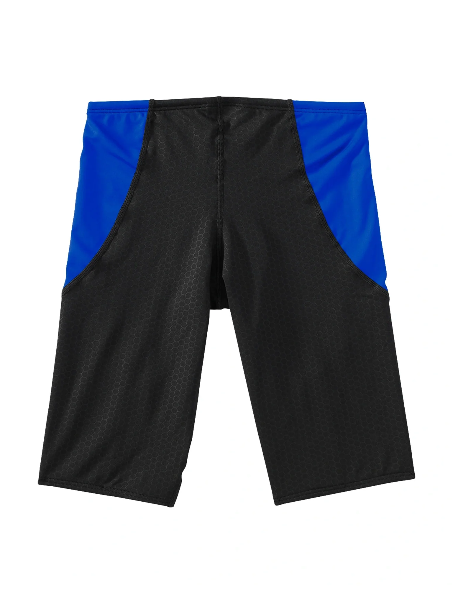 Cuissard de natation Durafast Elite Hexa Curve Splice pour garçons - Noir/Bleu – Image 3