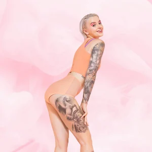 High Waist Dots Modérés