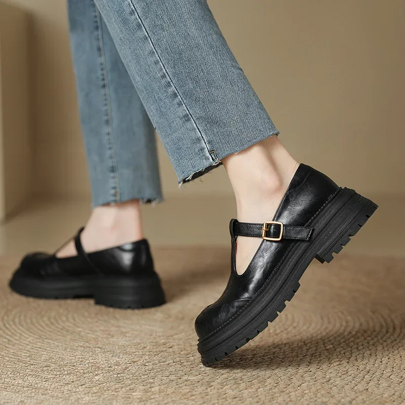 Chiara | Élégantes Chaussures Mary Jane en Cuir de Haute Qualité – Image 6