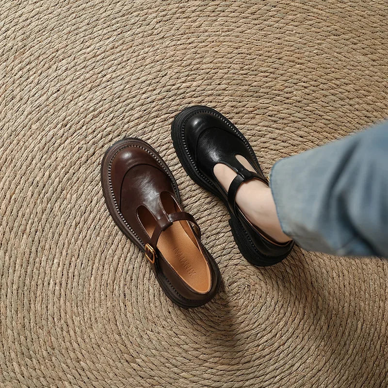 Chiara | Élégantes Chaussures Mary Jane en Cuir de Haute Qualité – Image 5