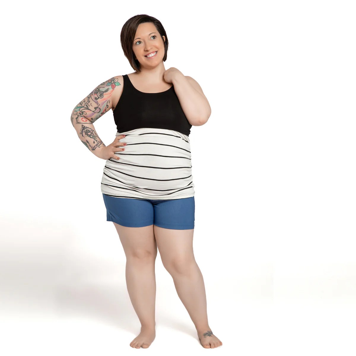 Short Aurélie - Bleu Océan – Image 4