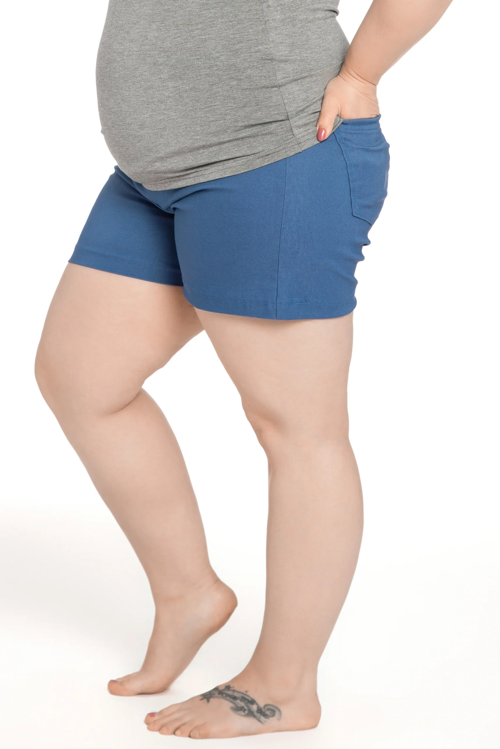 Short Aurélie - Bleu Océan – Image 2