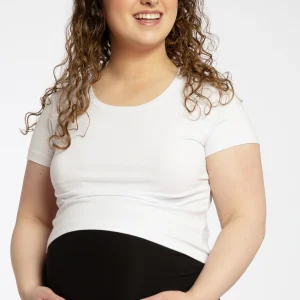 T-shirt cropped Celine