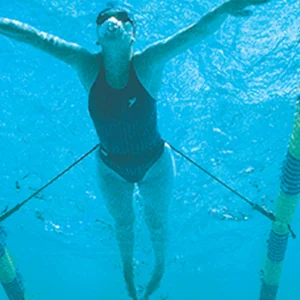 Câbles élastiques de nage stationnaire