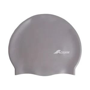 Bonnet de natation en silicone - Gris