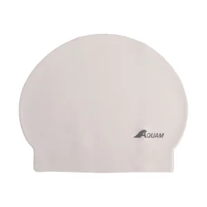 Bonnet de natation en latex - Blanc