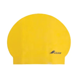 Bonnet de natation en latex - Jaune