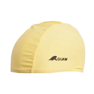 Bonnet de natation en lycra - Jaune
