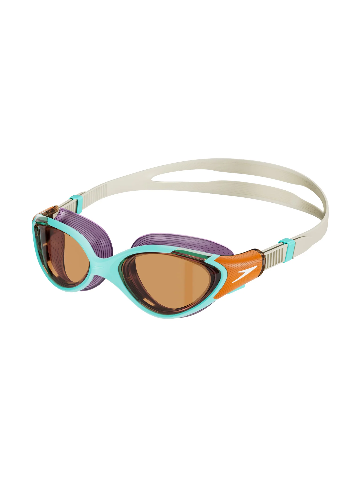 Lunettes de natation Biofuse 2.0 pour femmes - Bleu/Orange