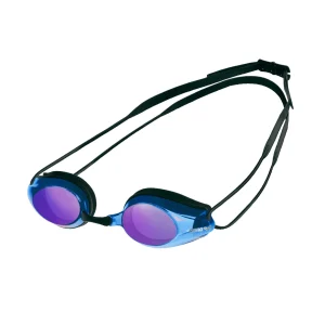 Lunettes de natation Tracks Mirror - Noir/Bleu