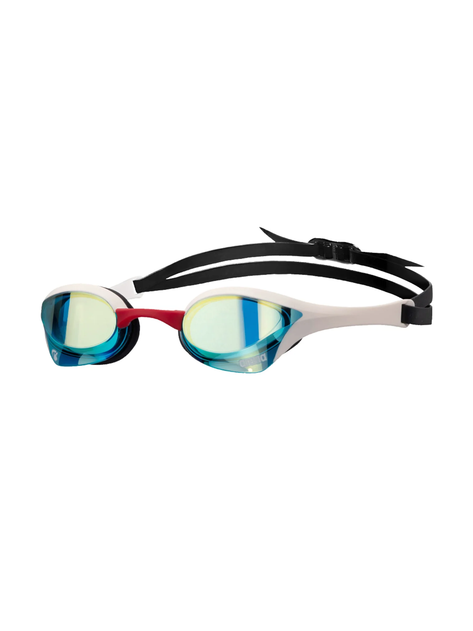 Lunettes de natation Cobra Ultra Swipe Mirror - Aqua/Blanc – Image 2