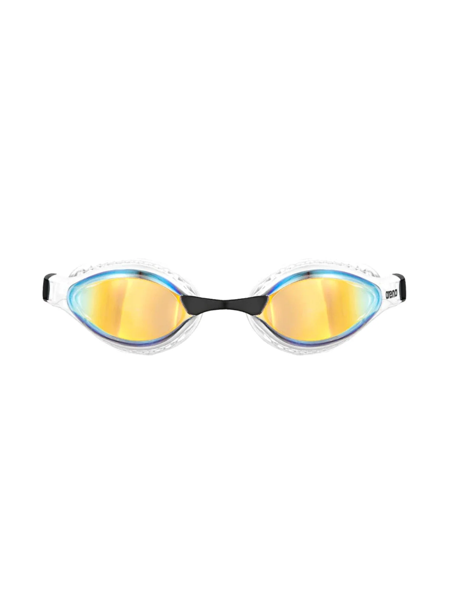 Lunettes de natation Air-Speed Mirror - Jaune/Blanc – Image 3