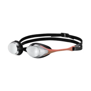Lunettes de natation Cobra Swipe Mirror - Corail/Argent