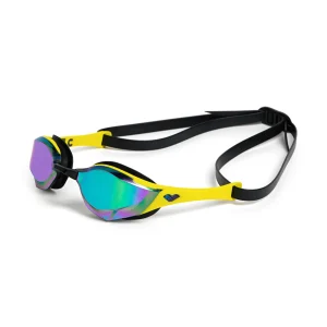 Lunettes de natation Cobra Edge Swipe Mirror - Émeraude/Jaune