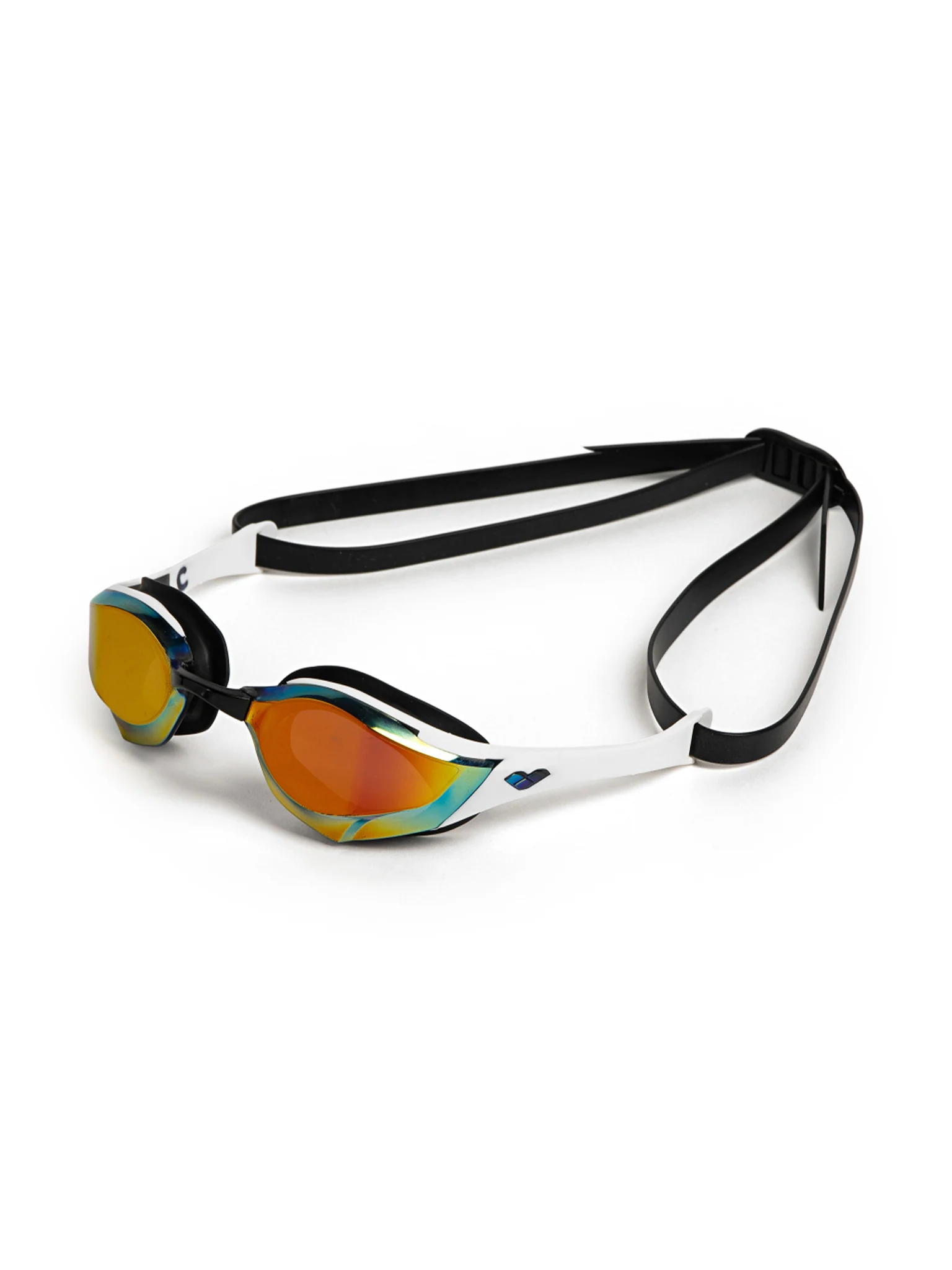Lunettes de natation Cobra Edge Swipe Mirror - Or/Blanc/Noir