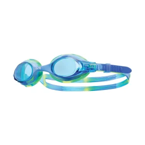 Lunettes de natation Swimple Tie-Dye pour enfants - Vert/Bleu