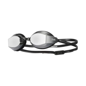 Lunettes de natation Black Ops 140 EV Racing Mirrored - Argent/Noir