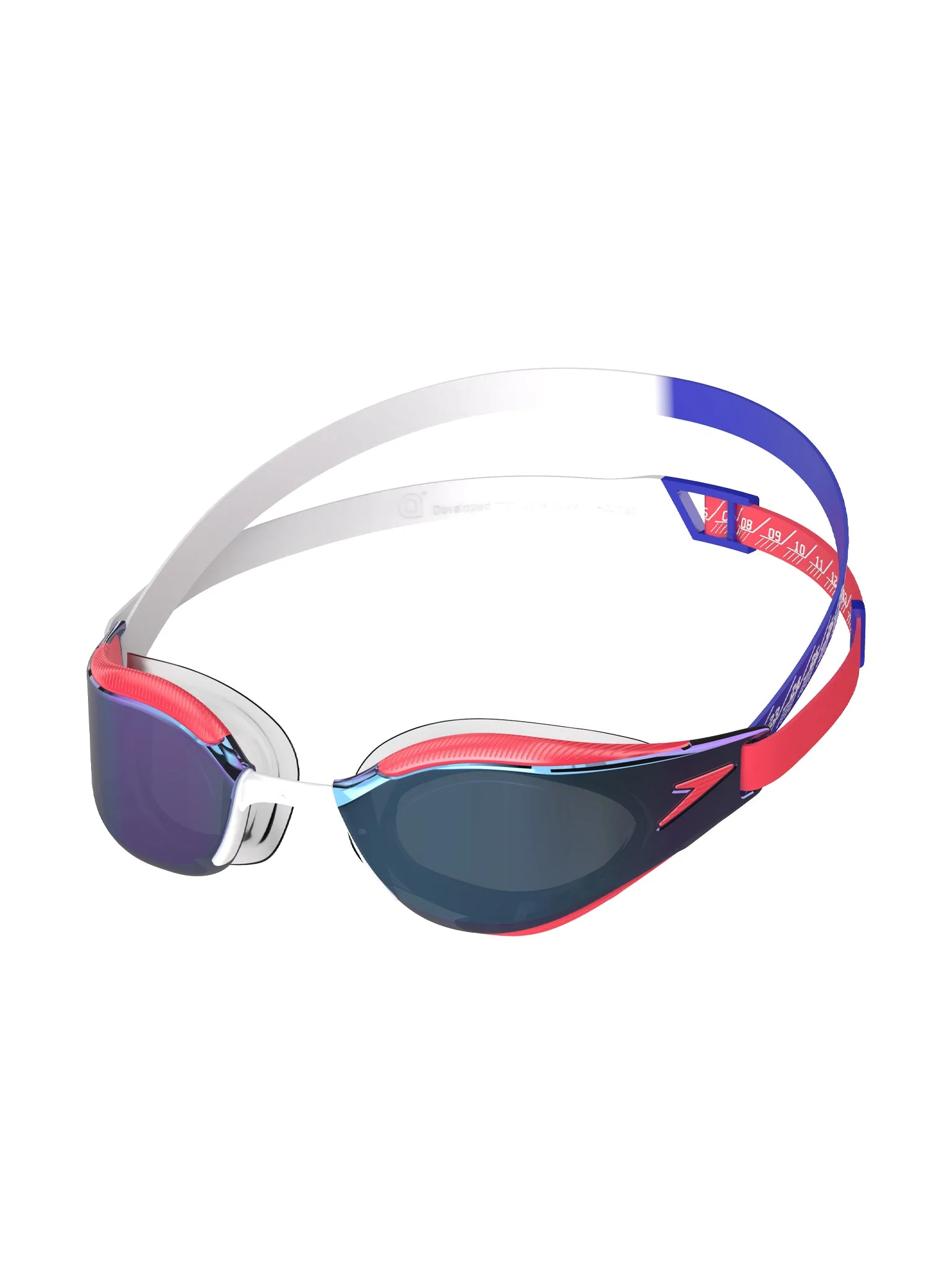 Lunettes de natation Fastskin Hyper Elite - Bleu/Blanc