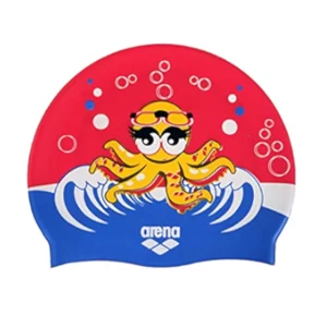 Bonnet de natation AWT MULTI en silicone pour enfants - Kora Fuchsia