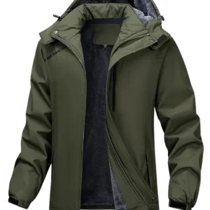 Veste en Fleece Élégante pour Extérieur