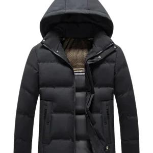 Veste en Fleece à Capuche Élégante