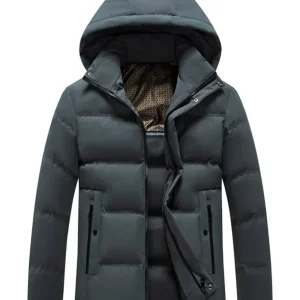 Veste d'Hiver Élégante et Imperméable