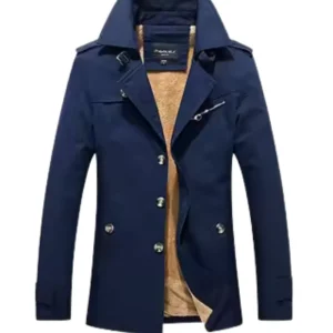 Manteau Trench Matelassé Élégant