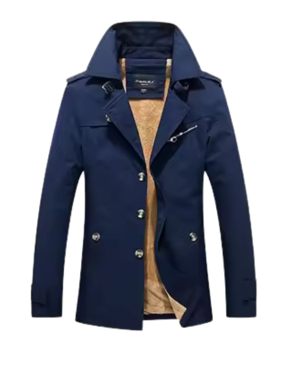 Manteau Trench Matelassé Élégant