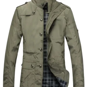 Veste Élégante Coupe-Vent