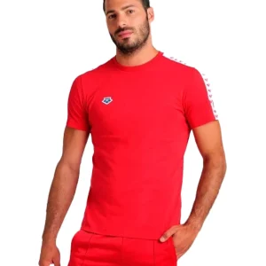 T-Shirt Arena Team pour hommes - Rouge