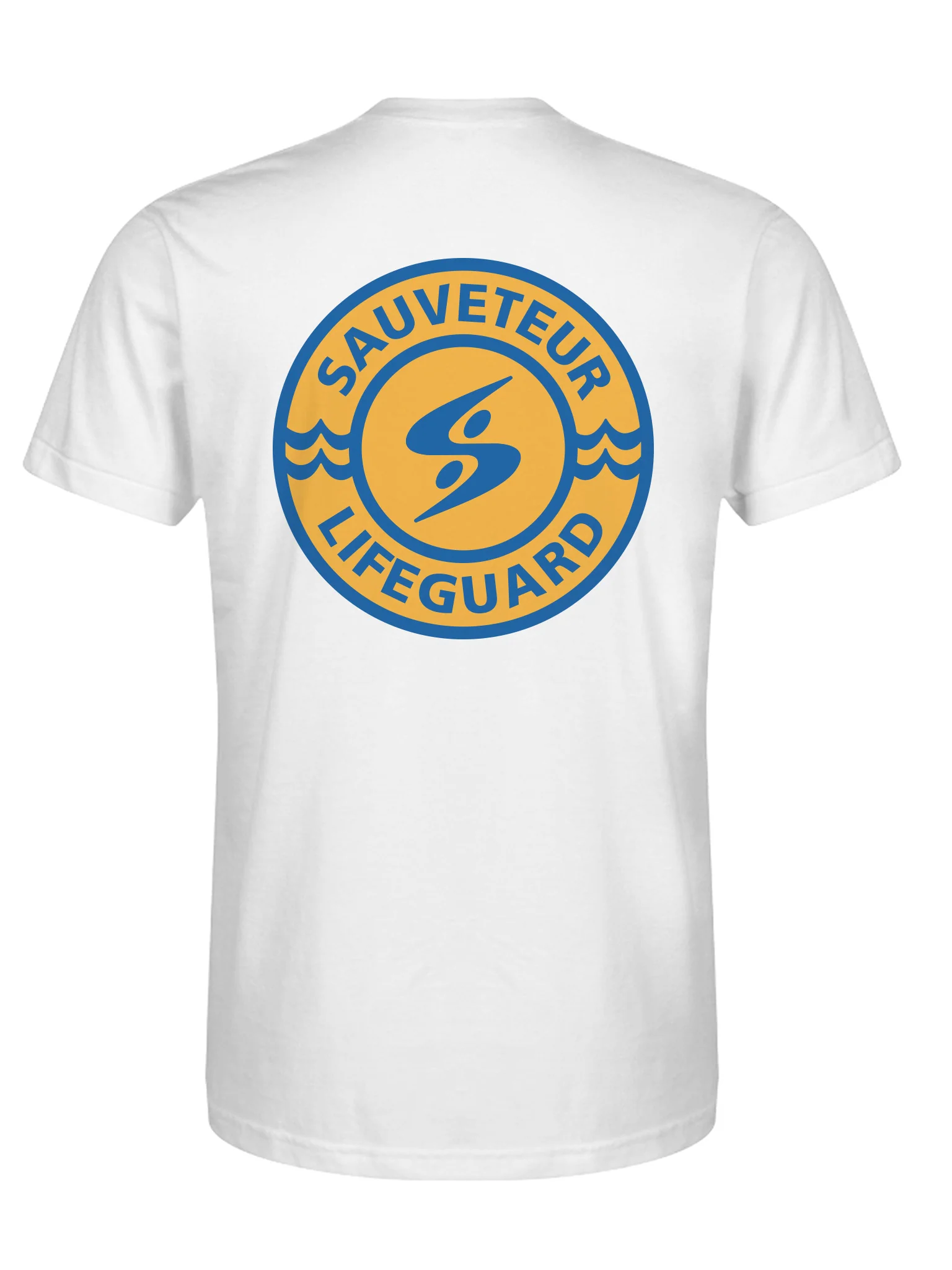 T-Shirt Sauveteur/Lifeguard - Blanc – Image 2