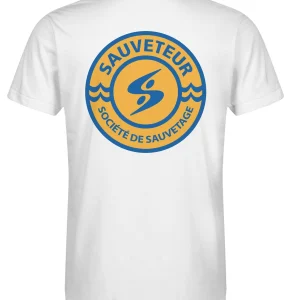 T-Shirt Société De Sauvetage - Blanc