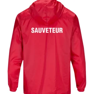 Manteau ''Sauveteur'' - Rouge