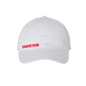 Casquette ''Sauveteur'' – Blanche