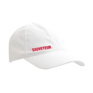 Casquette Technique Sauveteur - Blanche