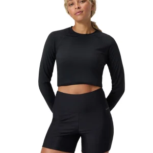 Short de bain 5" Solid pour femmes - Noir