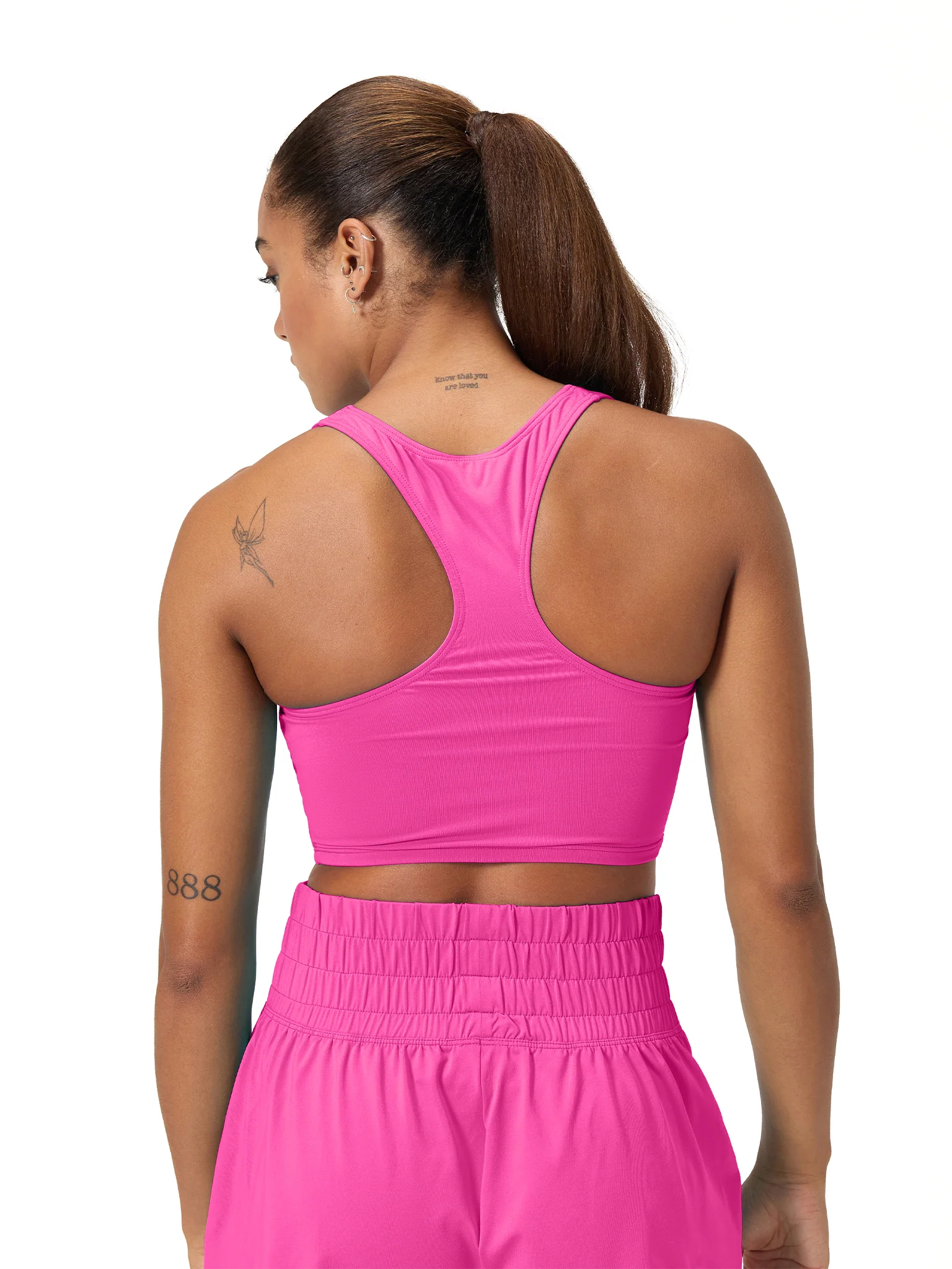 Haut court Regan Collection pour femmes - Rose – Image 3