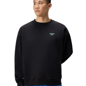 Chandail à col rond Fleece unisexe - Anthracite