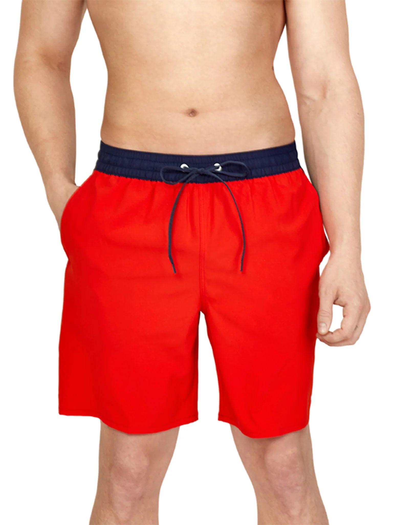 Short de bain Volley Seaside pour hommes - Rouge