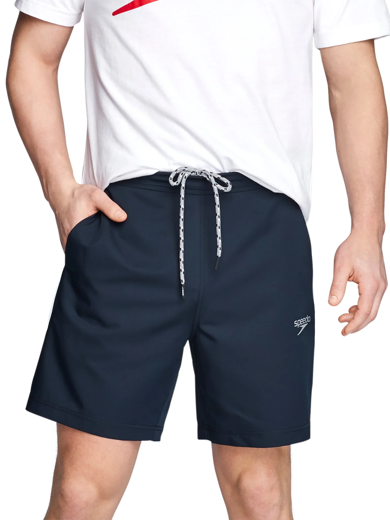 Shorts Woven Warm Up pour hommes - Noir – Image 2