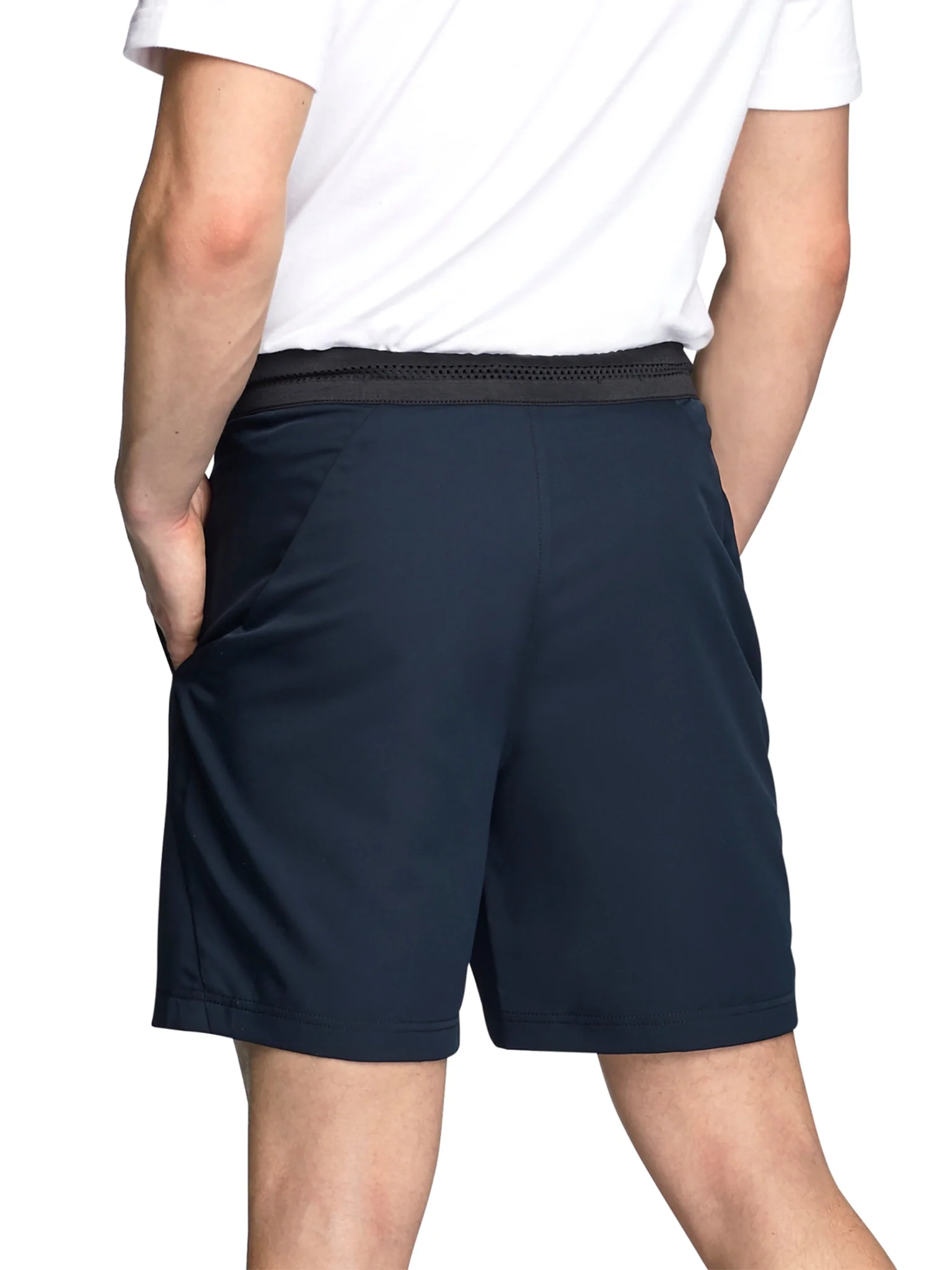 Shorts Woven Warm Up pour hommes - Noir – Image 3