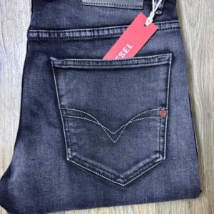 Jean Gris Délavé Homme Diesel – Style Urbain et Confort Premium
