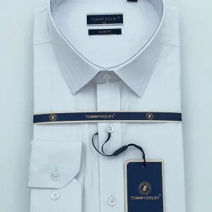 Chemise Tommy Dolby Blanche Homme – Élégance Intemporelle