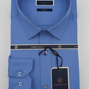 Chemise Tommy Dolby Bleu Clair Homme – Casual et Élégante