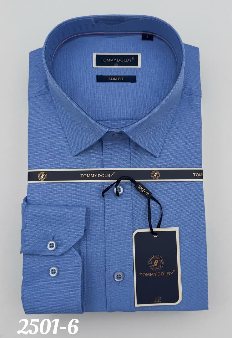 Chemise Tommy Dolby Bleu Clair Homme – Casual et Élégante