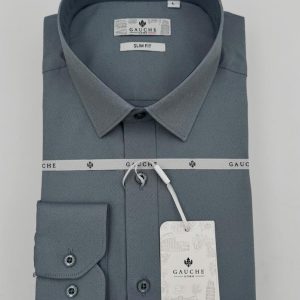Chemise Tommy Dolby Gris Homme – Casual et Élégante
