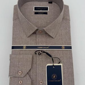 Chemise Tommy Dolby kaki pour homme