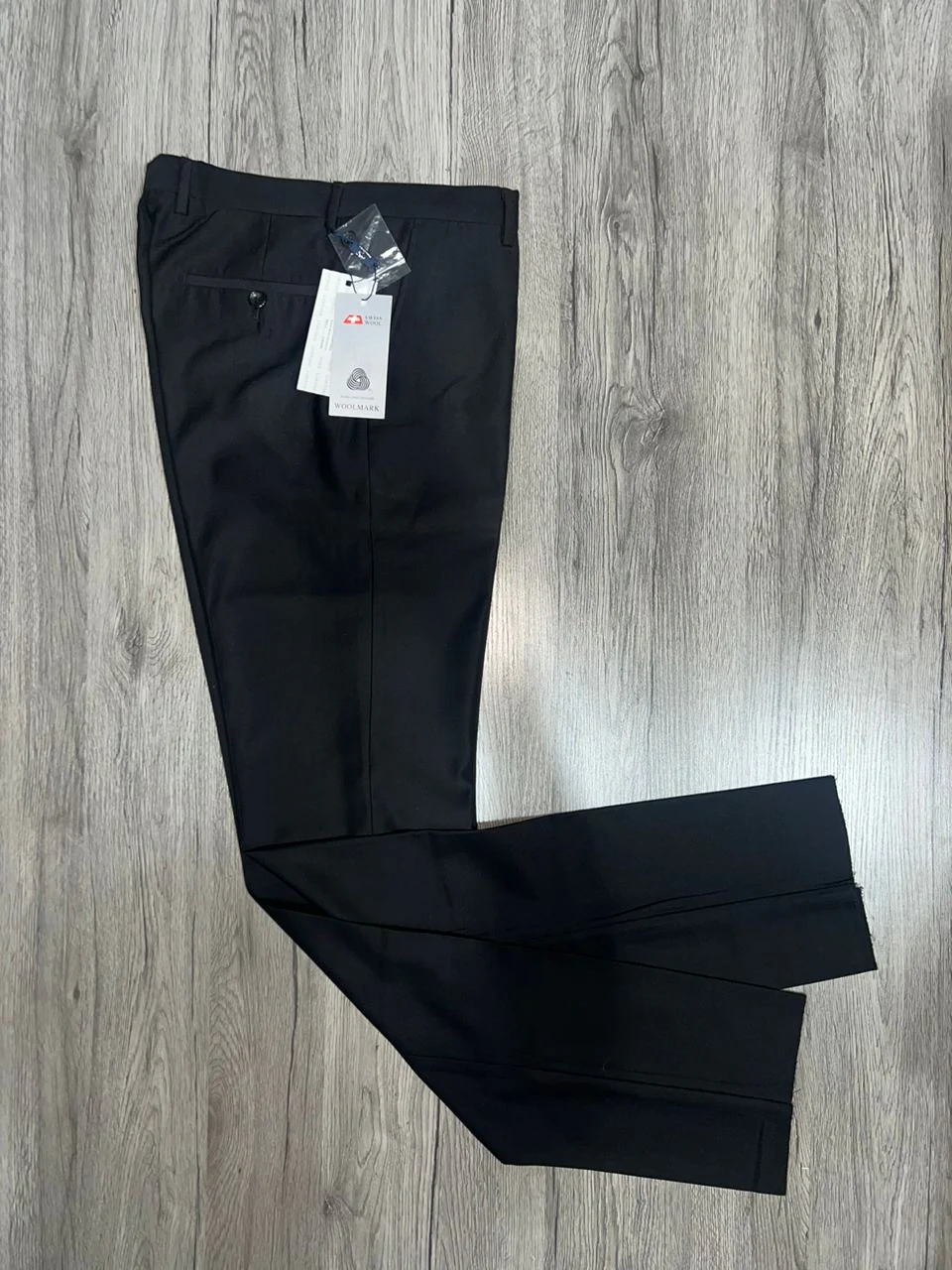 Pantalon habillé noir pour homme